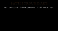 Desktop Screenshot of battlegroundart.com